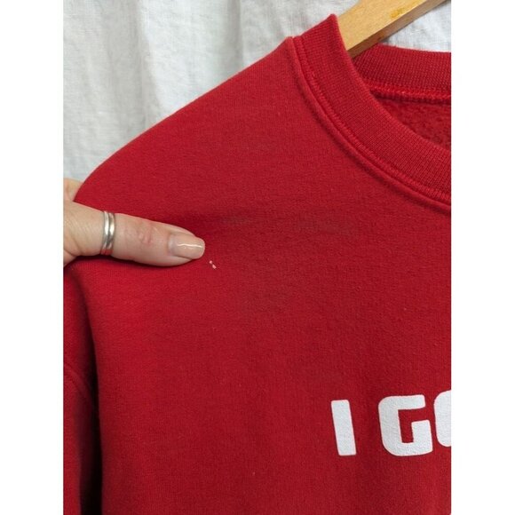 Funny Christmas crew Sweatshirt "I got ho's in different area codes" Medium V8 - Picture 3 of 7